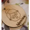 Medal drewniany - najlepsza babcia