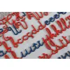 Ruchomy alfabet 84 szt małe i duże litery francuskie
