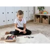 Ruchomy alfabet 84 szt małe i duże litery francuskie