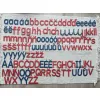 Ruchomy alfabet czeski  132 litery