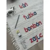 Ruchomy alfabet czeski  132 litery