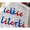 Ruchomy Alfabet - małe litery z filcu