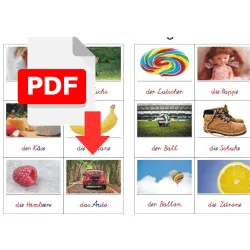 karty edukacyjne niemieckie - PDF