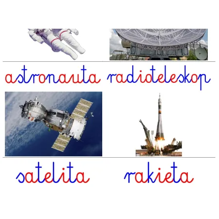 Karty edukacyjne KOSMOS - pdf