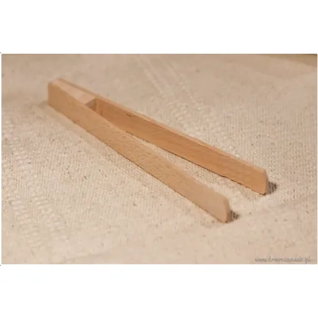 szczypce drewniane 20 cm - 1 szt